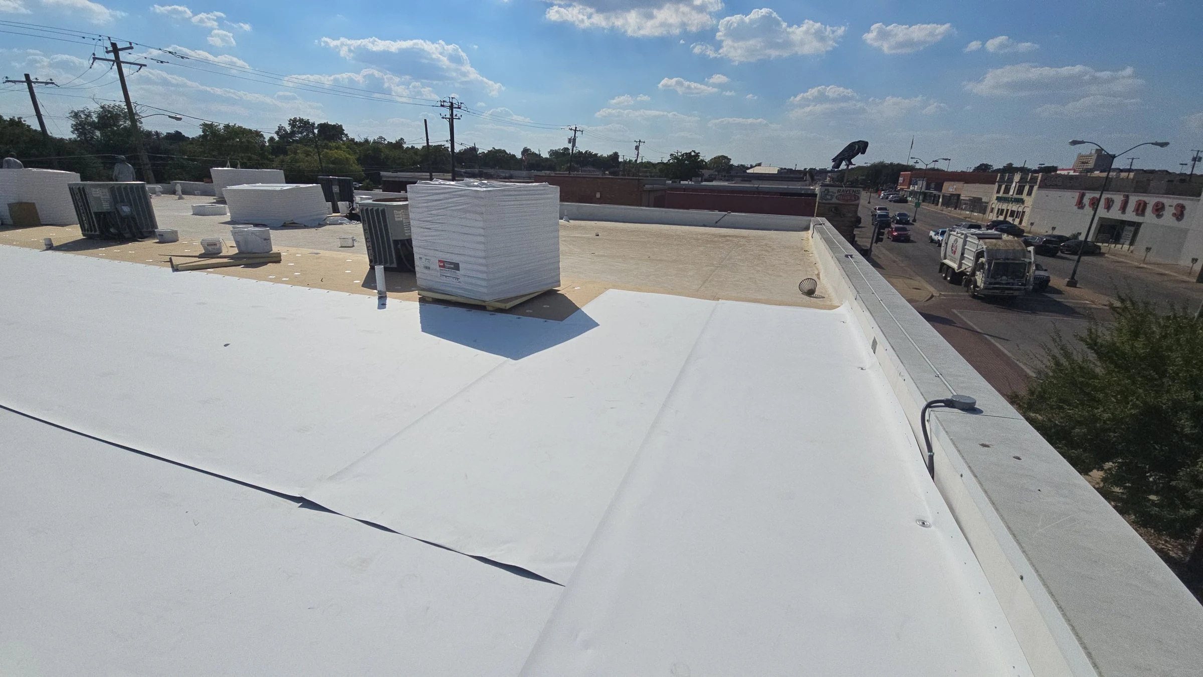 Commercial Roof Replacement in Midland